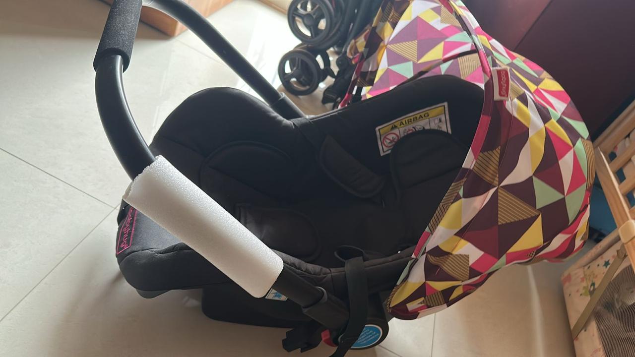 Combo Offer : Cot + Carry Cot + Stroller + Bottle Sterilizer