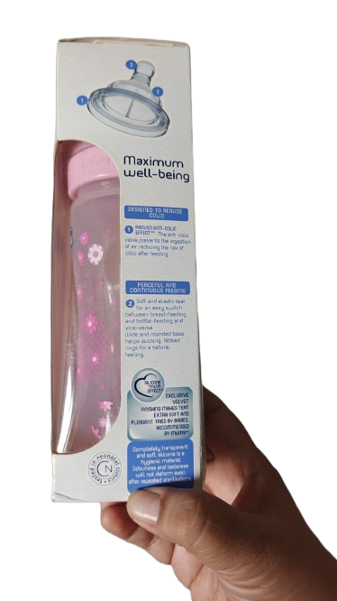 Brand New Chicco Well-Being Feeding Bottle - 250ML