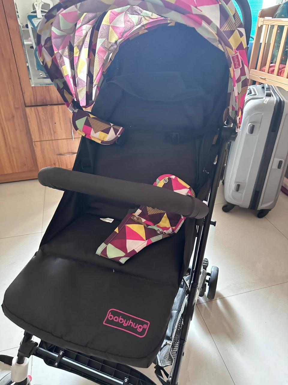 Combo Offer : Cot + Carry Cot + Stroller + Bottle Sterilizer