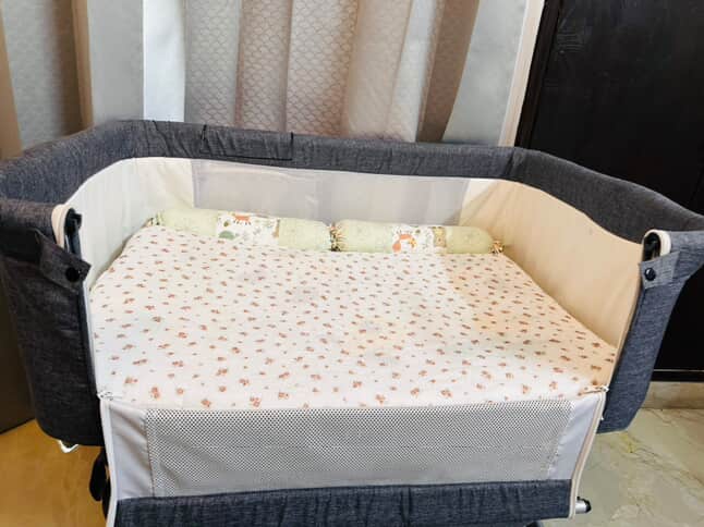 House of Quirk Portable Baby Crib