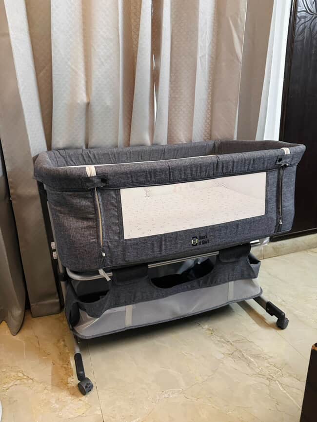 House of Quirk Portable Baby Crib