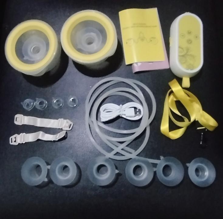 PumpMom Double Electric Wearable Breast Pump