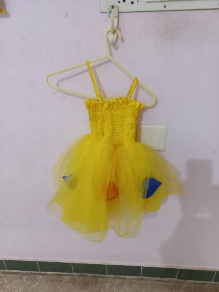Marigold Bubble Tutu Dress