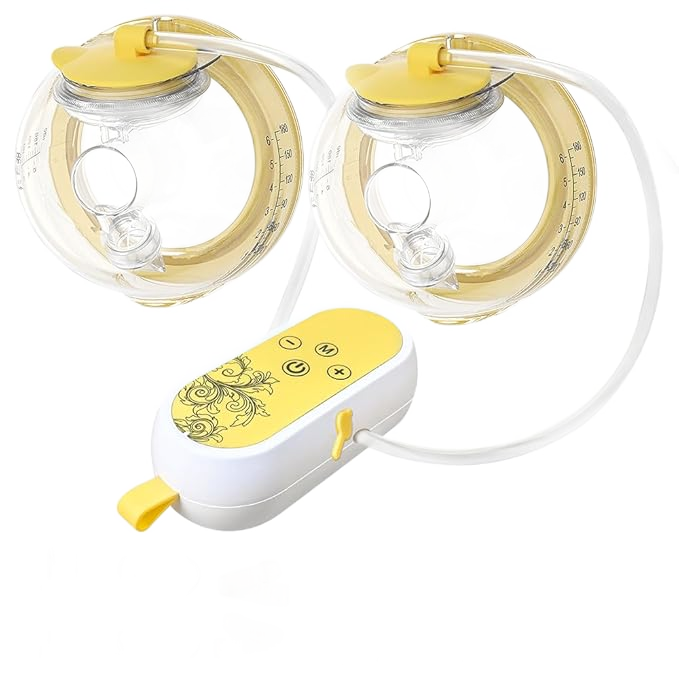 PumpMom Double Electric Wearable Breast Pump