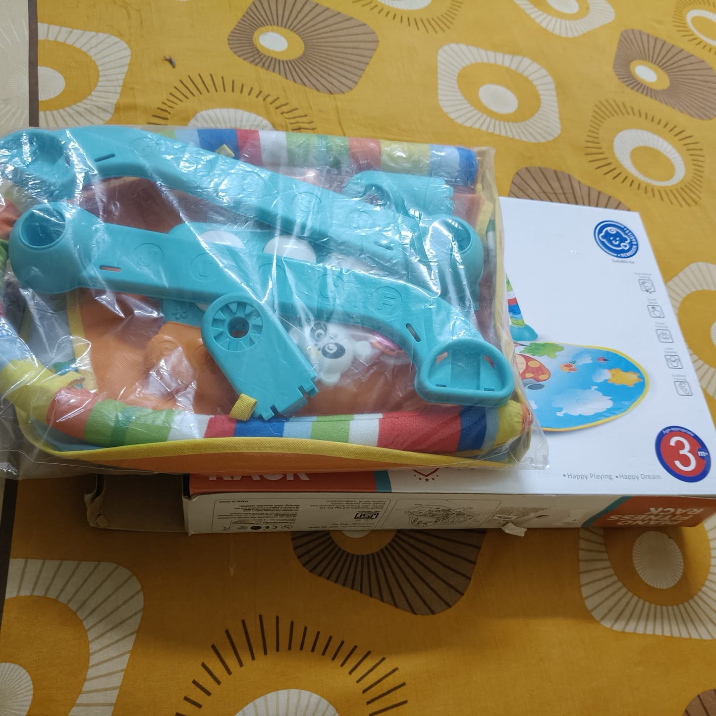 Premium Baby Kick and Play Piano Colorful Play Gym