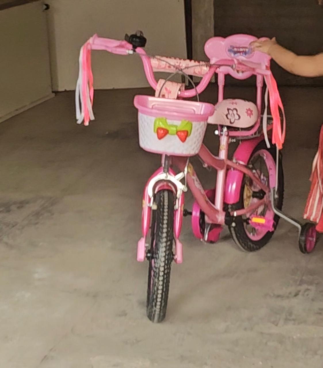 Tubeless Tyre Kids Bicycle with Paddles - Pink, Cycle