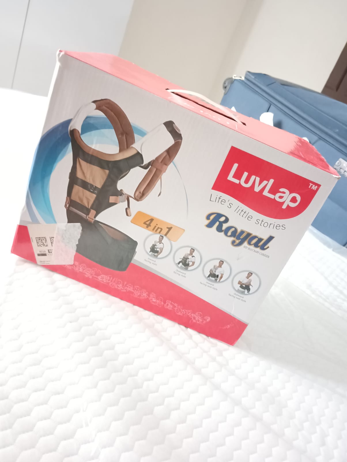 LuvLap Royal Hip Seat Baby Carrier