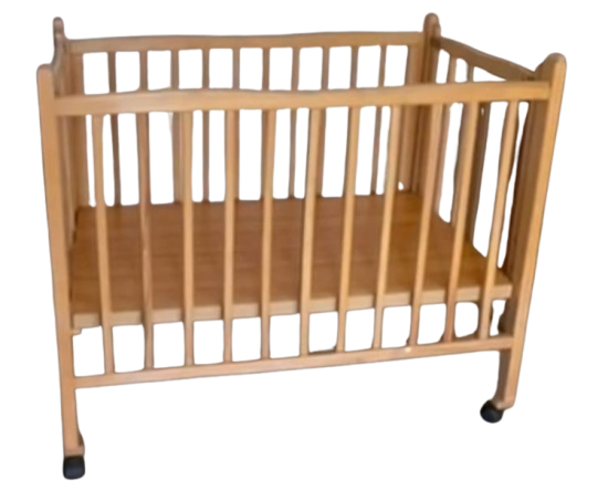 Wooden Baby Cot