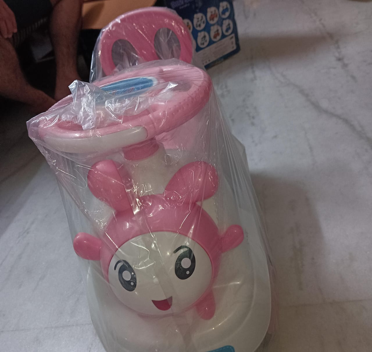 Brand New JoyRide Bunny Ride on SKY Rider for Kids - Pink
