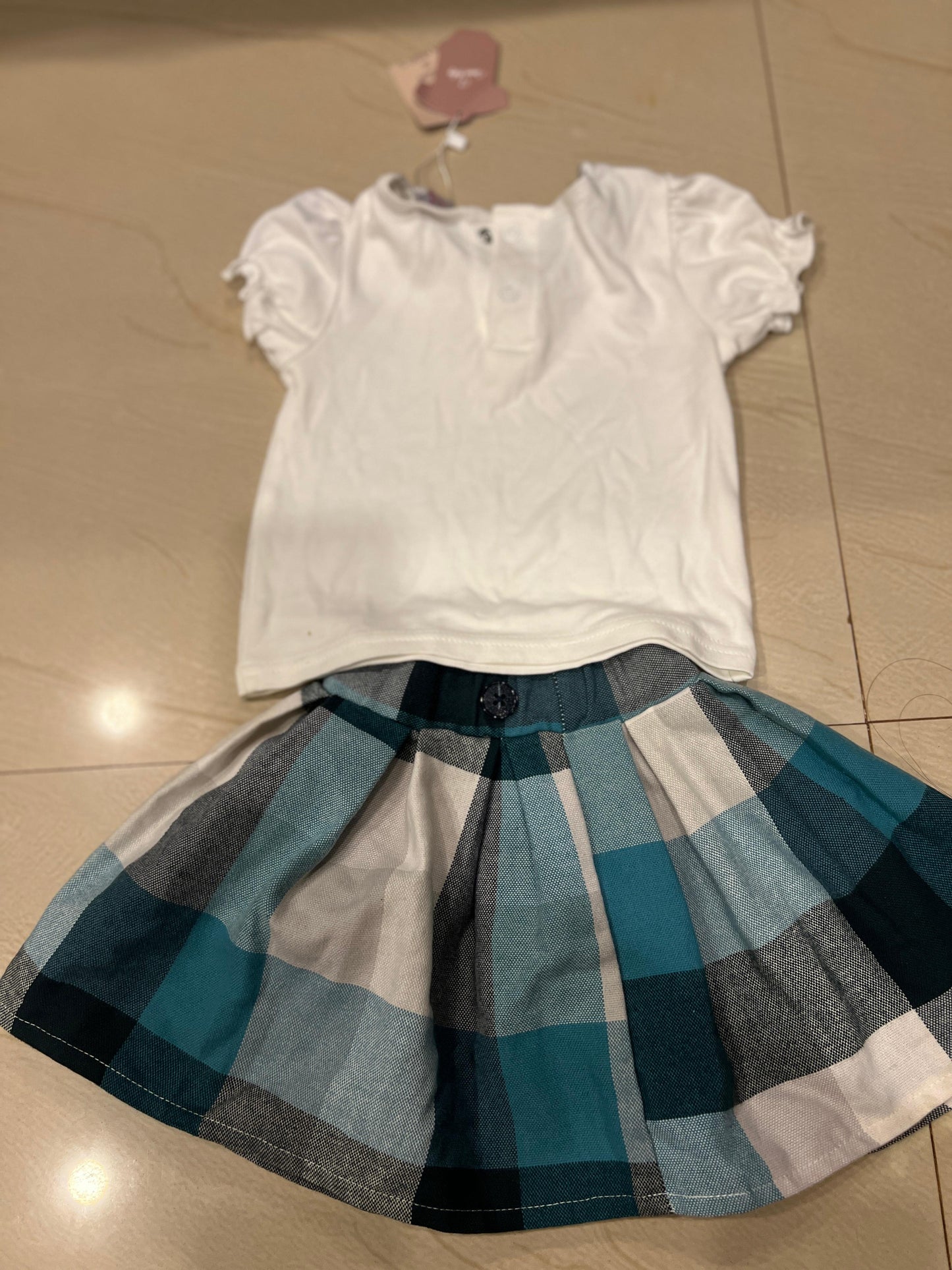 Brand New Baby Girl Skirt & Top Set