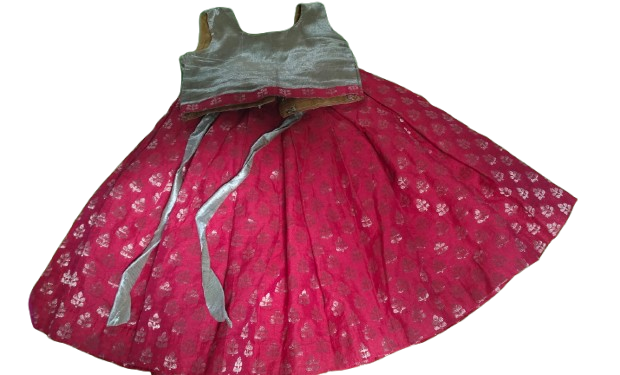 Silk Blouse & Skirt Indian Wear