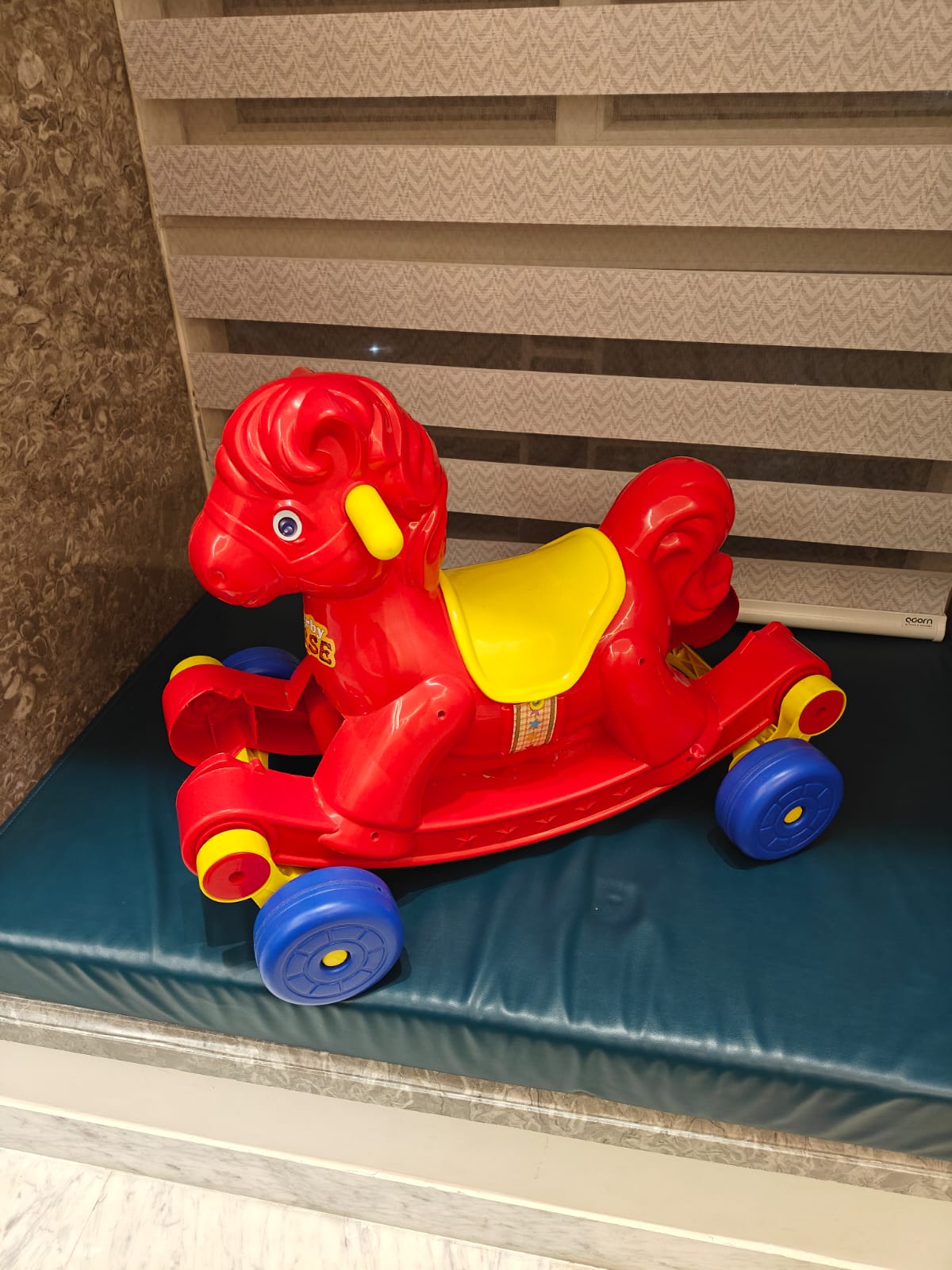 TOYZONE Derby Horse Ride on and Rocker for Kids