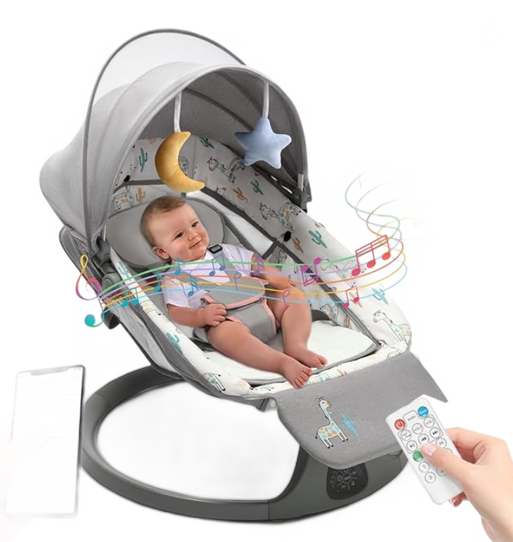 SOFTIES Automatic Cradle for Baby Rocker