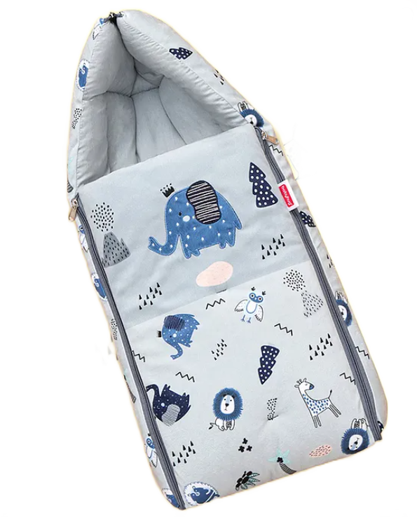 Babyhug Sleeping Bag Elephant Print