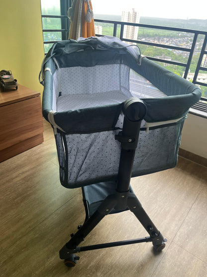 House of Quirk Portable Baby Crib
