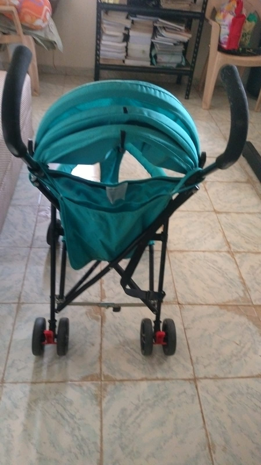 Little Pumpkin by R for Rabbit Baby Stroller and Pram for Baby/Newborn- Buggy for Kids | Easy Foldable and Carry | Kid Age 0-2 Years (Blue)