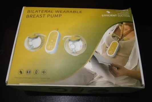 PumpMom Double Electric Wearable Breast Pump