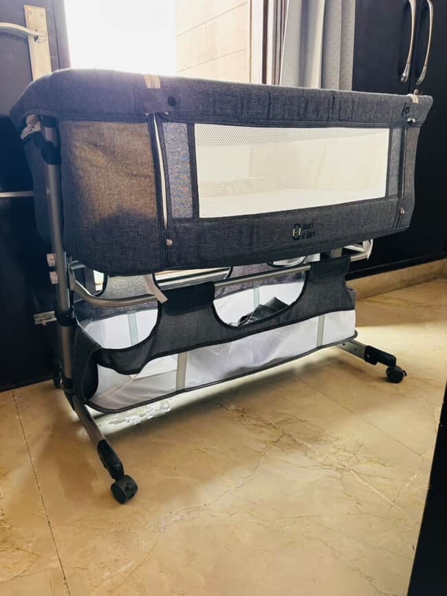 House of Quirk Portable Baby Crib