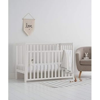Mothercare West Cliff Baby Cots and Cribs - White