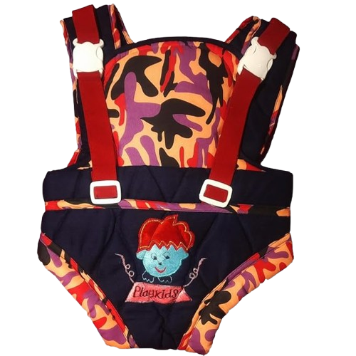 Baby Carrier Bag/Kangaroo Bag/Carry Sling/Adjustable/Hands Free 3 in 1 Baby with Safety Belt and Buckle Straps, for 3-16 Months (Red)