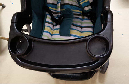 Babyhug 2 in 1 Rock and Roll Stroller Cum Rocker - Green