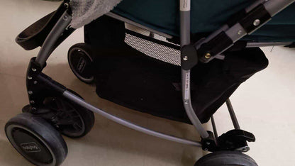 Babyhug 2 in 1 Rock and Roll Stroller Cum Rocker - Green