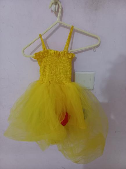 Marigold Bubble Tutu Dress