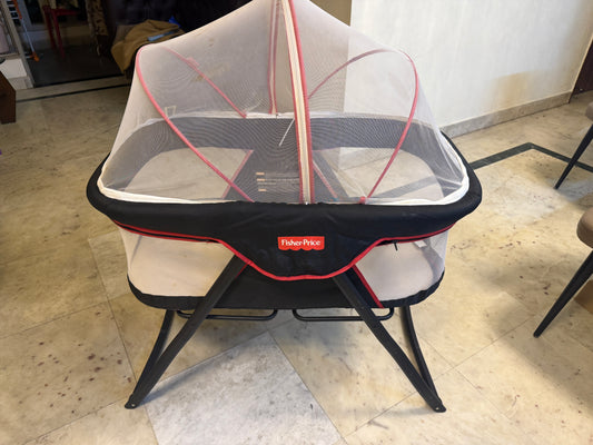 Fisher-Price Rock with Me Bassinet Travel Baby Crib