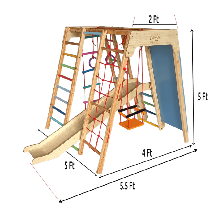 WoodBee 9-in-1 Jungle Gym Jumbo