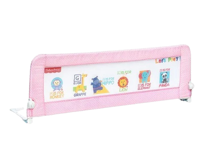 Fisher Price by Tiffany Playtime Bed Rail Guard 1.5m - Pink