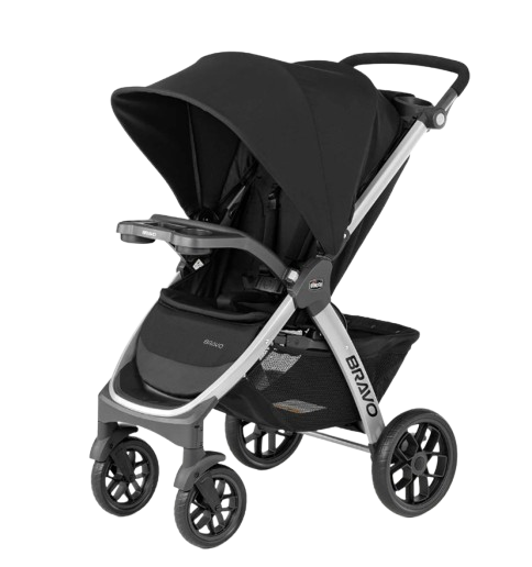 Chicoo Bravo Stroller / Pram Black