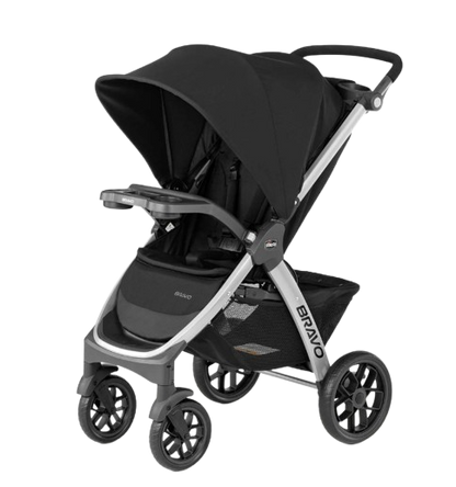 Chicoo Bravo Stroller / Pram Black