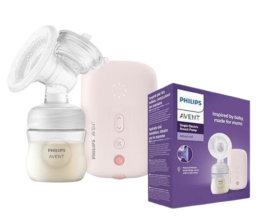 Philips Avent Electric Breast Pump | No.1 Brand Recommended by Moms Worldwide | Natural Motion Technology | One Size Fits all | 3X Faster Expression | 8 + 16 Expression and Stimulation settings | Corded | Quiet Motor | SCF395/11