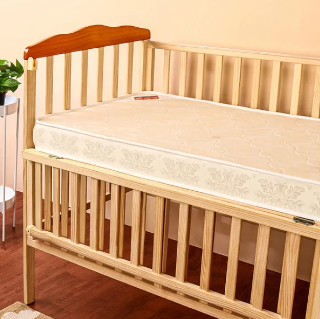 High Density Soft Foam Baby Mattress for Baby Cot - Off White