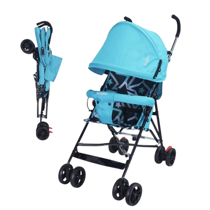 LITTLE Pumpkin Kiddie Kingdom Baby Stroller Buggy – Stroller (Blue) Buggy (Multi, Blue)