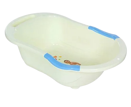 Babyhug Bath tub - Cream & Blue