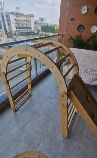 Pikler Triangle and Pikler Arch - Wooden