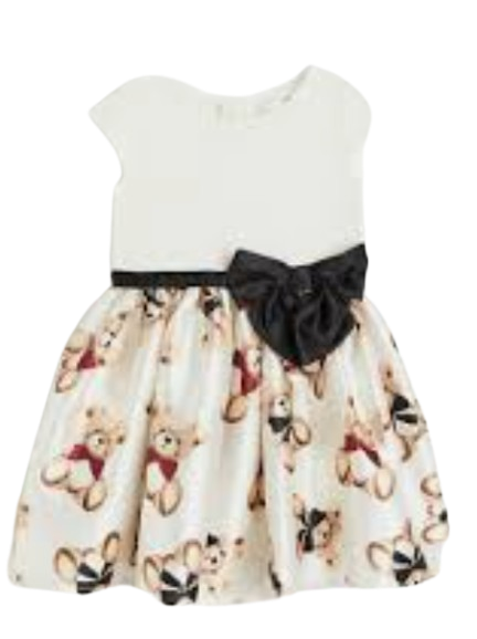 H&M Teddy Bear Flared-skirt dress for kids Girls
