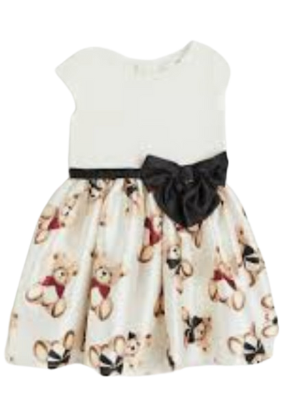 H&M Teddy Bear Flared-skirt dress for kids Girls