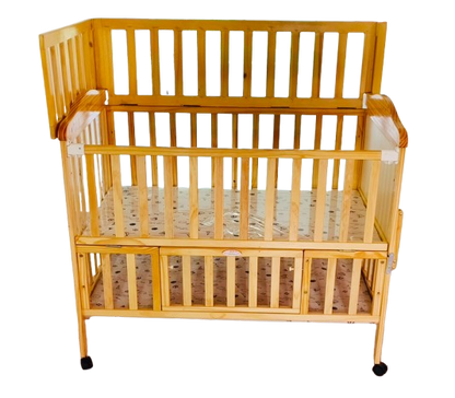Little Dino Deluxe Custom made cot bed with new born bed swing