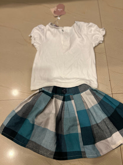 Brand New Baby Girl Skirt & Top Set