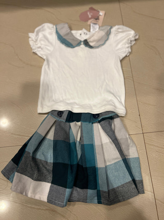 Brand New Baby Girl Skirt & Top Set