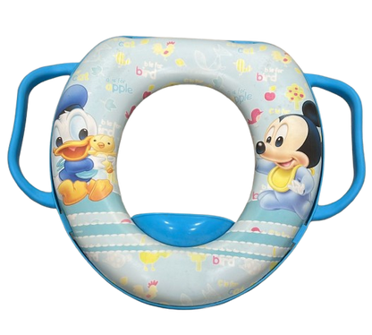 Stor Mini Wc with Handles Mickey Baby Pot Seat, Blue
