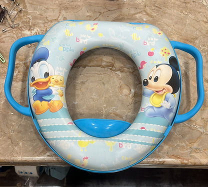 Stor Mini Wc with Handles Mickey Baby Pot Seat, Blue