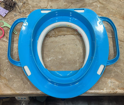 Stor Mini Wc with Handles Mickey Baby Pot Seat, Blue