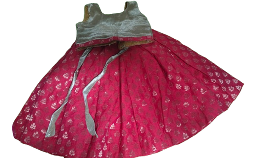 Silk Blouse & Skirt Indian Wear
