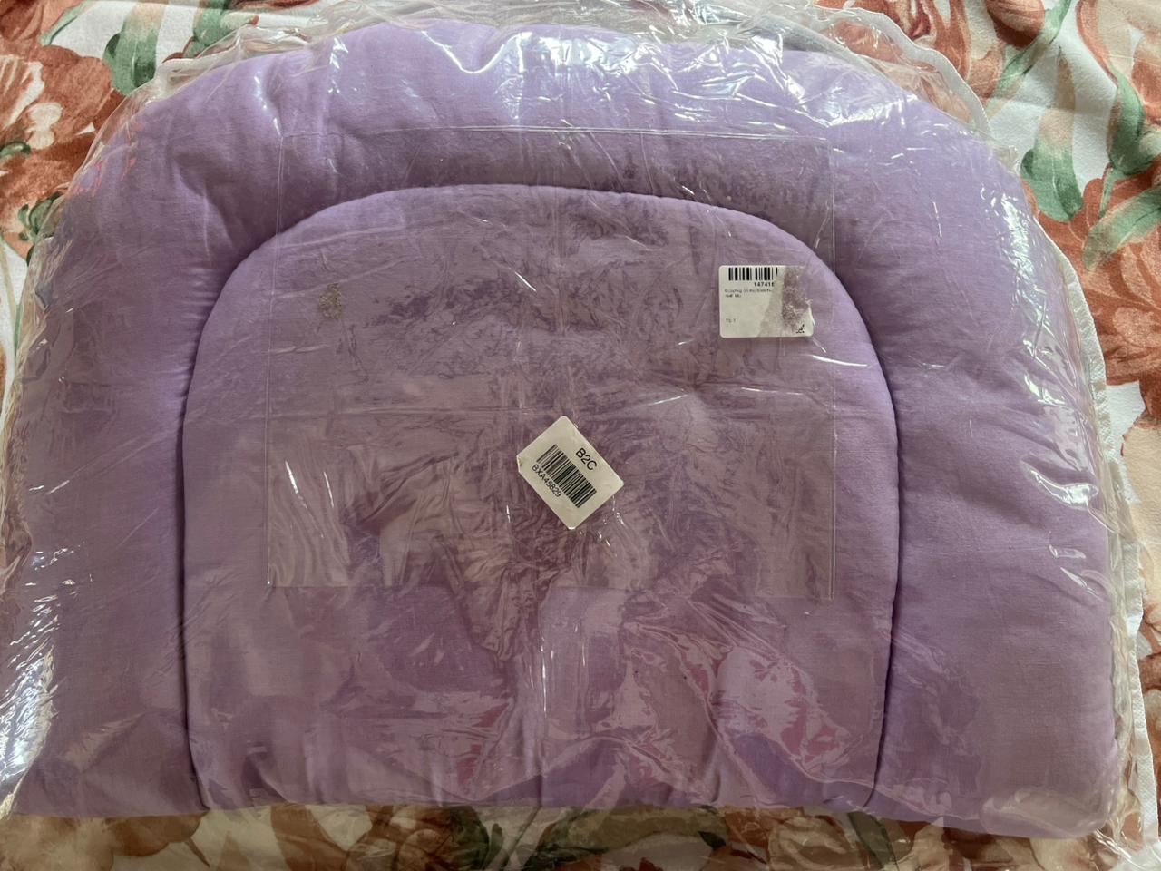 Babyhug Cotton Bedding Set with Mosquito Net Whale Print