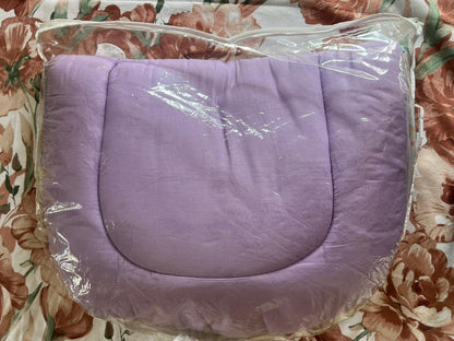 Babyhug Cotton Bedding Set with Mosquito Net Whale Print