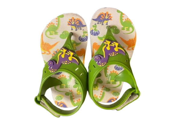 Pantaloons Footwear Velcro Closure Sandal Age 2 to 2.5 years Dino - Unisex