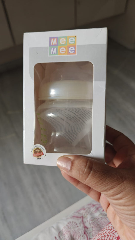 Brand New Mee Mee Premium Feeding Bottle Yellow - 150 ml